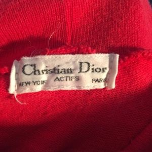Vintage christian Dior Actifs Pullover Sweatshirt